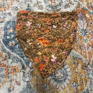 Floral Patterned triangle tube top